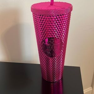 Pink Starbucks tumbler